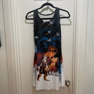 Blackmilk x Stars Wars women's digital print dress size XXS